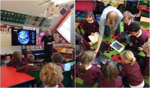 Pupil activities on Isle of Arran